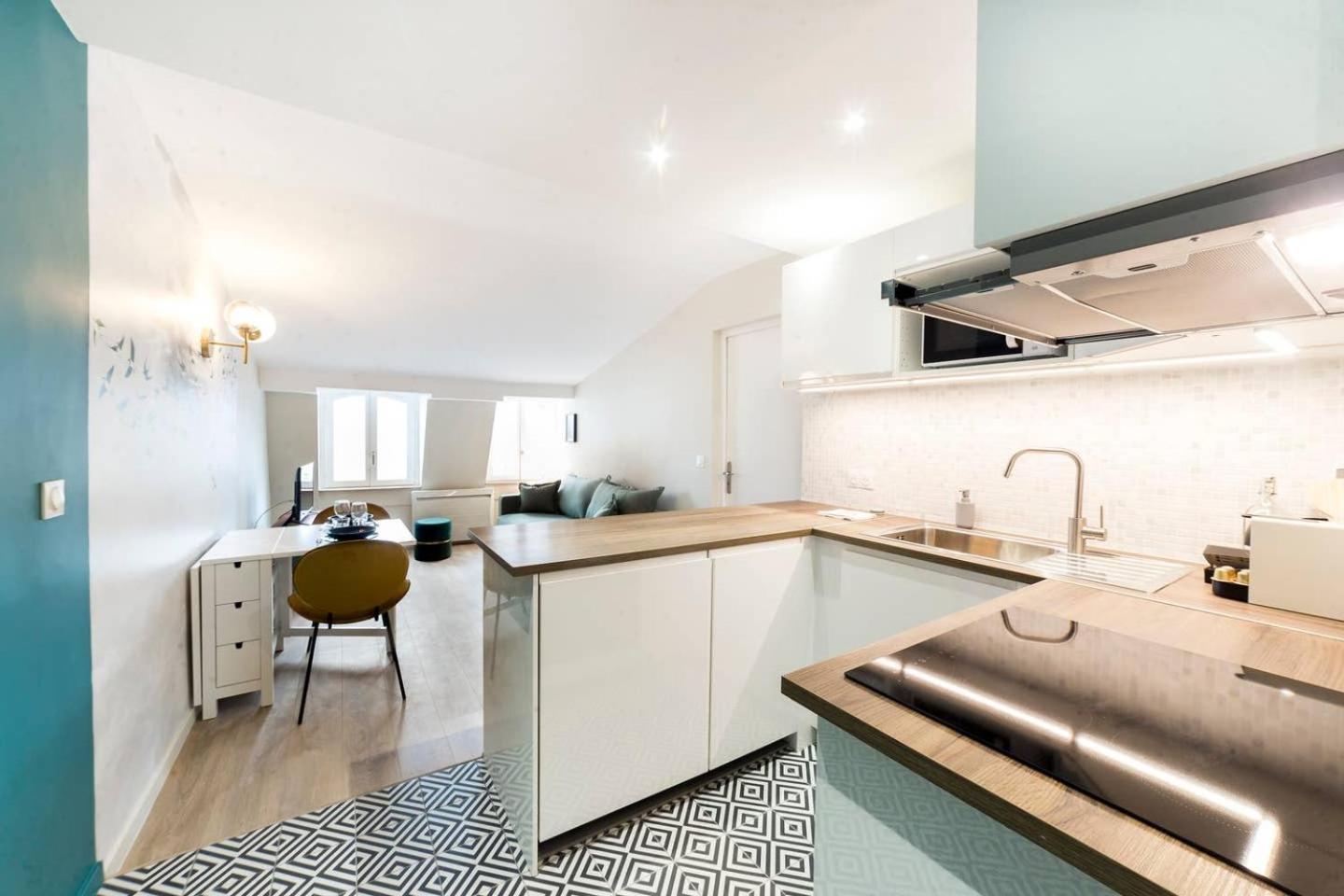 Apartamento Nid Douillet Avec Vue Lyon Exterior foto